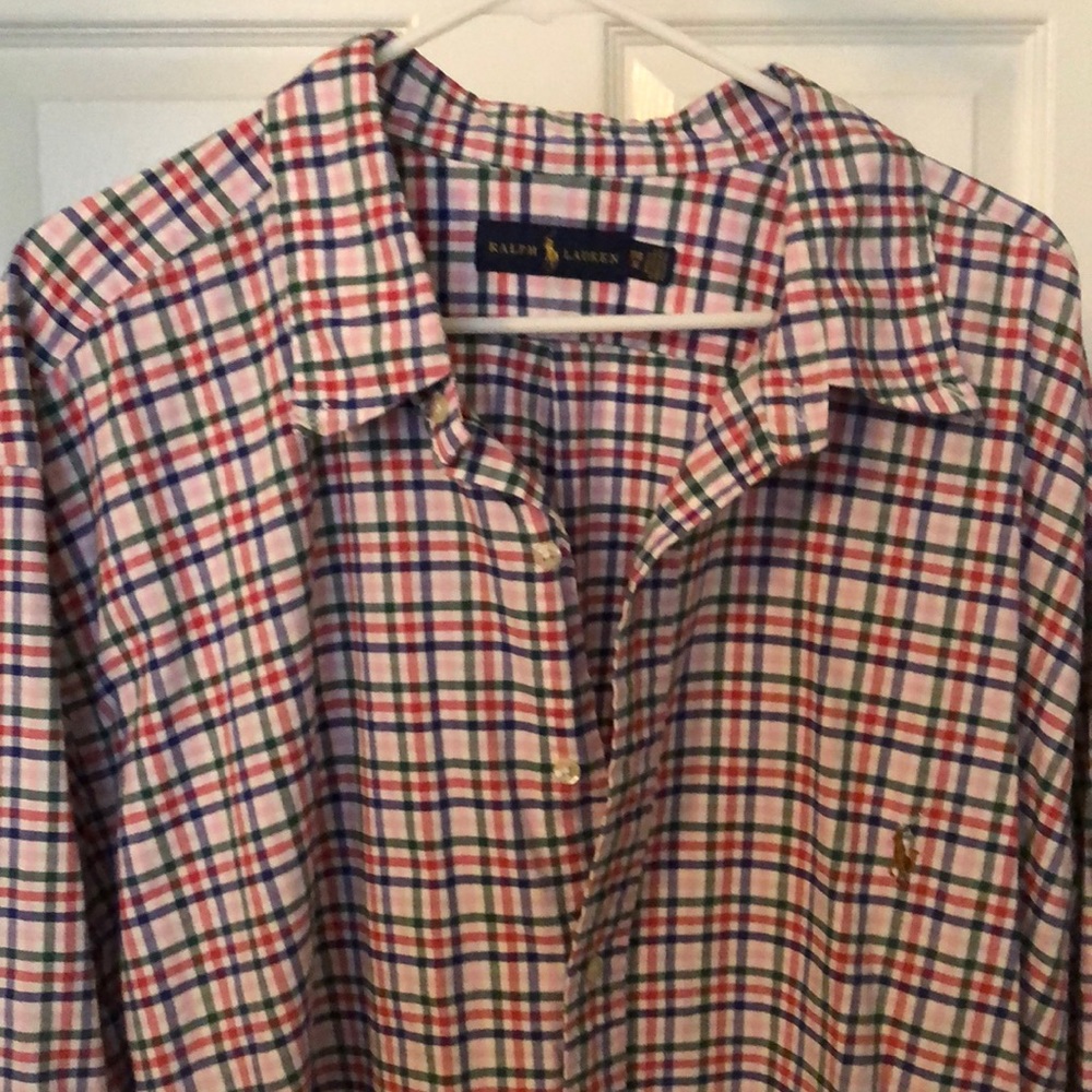 Ralph Lauren long sleeve button down shirt